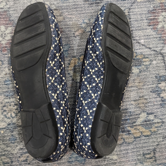 Eric Javits | Raffia and leather woven loafers - Picture 3 of 7